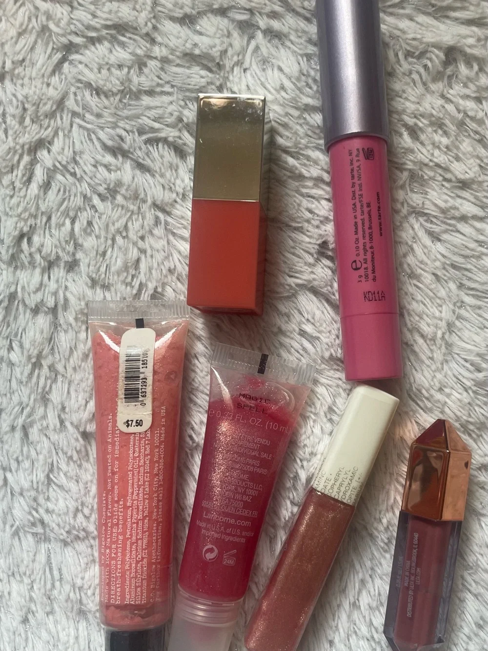 Assorted Pink Lip Products: Brand New